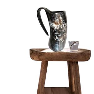 Corne à boire Viking et tasse en corne avec fini poli personnaliser toutes les tailles d'Inde - Product Image 5