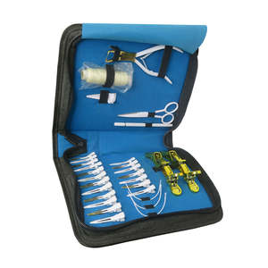 Kit de herramientas para extensiones de cabello con anillos nano y micro, alicates de aplicación con herramienta de tracción y agujas tipo C de acero inoxidable - Product Image 3