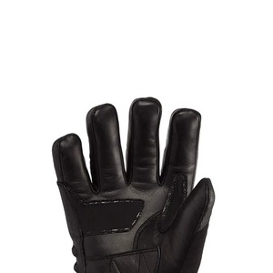 Leather Full Finger Gloves Thermal Insulated Hook & Loop Closure Winter <b>Cycling</b> Men's Riding Gloves Touch Screen OEM Wholesale - Product Image 6