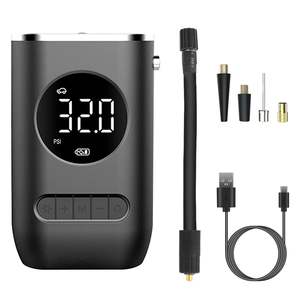 Bomba de Aire Eléctrica Inalámbrica Portátil de 150 PSI, Inflador de Neumáticos de Coche con Luz LED, Compresor de Aire Eléctrico para Coche - Product Image 1