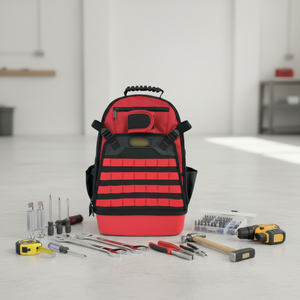 OEM Milwauke Durable 25L Electrician Carpenter <b>Tool</b> Bag Waterproof Multi-Function Hard Shell <b>Backpack</b> with 3-Year Warranty - Product Image 2