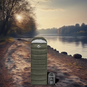 Saco <span class=keywords><strong>de</strong></span> <span class=keywords><strong>Dormir</strong></span> JINEN NH20MSD07 para 3 Estaciones, con Relleno <span class=keywords><strong>de</strong></span> Algodón, Impermeable, Unisex, para Adultos, Longitud Estándar, para Camping - Product Image 6