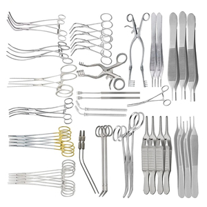 Juego de Cirugía Vascular de 52 Piezas Instrumentos Quirúrgicos de Alta Calidad - Product Image 1