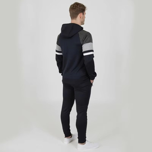Fabricante de Conjuntos Deportivos con Capucha de Felpa de Algodón Grueso para Hombre con Logotipo Personalizado al por Mayor, Ropa Deportiva de Alta Calidad para Gimnasio, Traje de Invierno - Product Image 1