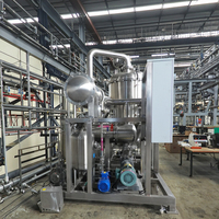 Evaporator Kristalisasi MVR Kontinu 30L/jam untuk Air Limbah ZLD |   Sistem DTB Skala Pilot |   PLC Siemens Otomatis |   Titanium 2205 |