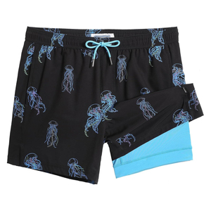 Shorts de bain professionnels en sublimation, légers, en polyester, pour la plage, fabricant de qualité supérieure - Product Image 5
