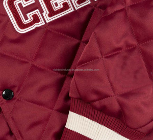 เสื้อแจ็กเก็ตบอมเบอร์ผ้าแคชเมียร์ผ้าซาตินมหาวิทยาลัยมหาวิทยาลัยผ้าซาตินมาใหม่2025คุณภาพสูงกันน้ำระบายอากาศได้ดีใส่กลับด้านได้ - Product Image 4