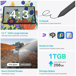 Huion Kamvas Slate 13 vẽ Pad 12.7 inch độc lập <span class=keywords><strong>Tablet</strong></span> <span class=keywords><strong>PC</strong></span> vẽ tất cả trong một - Product Image 2