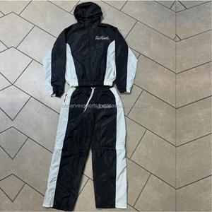 Chaqueta Cortavientos Deportiva Personalizada con Logotipo al por Mayor, Ropa Deportiva para Correr, Chaqueta Cortavientos Ligera, Conjunto de Chándal - Product Image 2