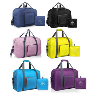 Bolsa de Viaje Deportiva Plegable Personalizada al por Mayor con Logotipo de Moda, Impermeable, para Hombre y Mujer, con Cierre de Cremallera de Poliéster - Product Image 3