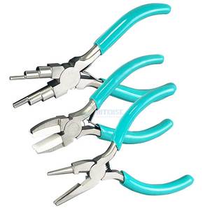 3 Piece Stainless Steel Jewelry <b>Pliers</b> <b>Set</b> Micro Jewelry Making Tools Kit for Bead Winding Wire Shaping DIY Crafts Jewelry - Product Image 1