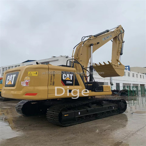 Excavatrice sur chenilles hydraulique lourde Caterpillar CAT330GC d'occasion de 30 tonnes avec moteur et pompe - Fonctionnement fluide et stable - Product Image 2