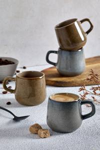 Creative Vintage <b>Ceramic</b> <b>Mug</b> High-Temperature Resistant Microwave Safe Solid Color for Coffee Milk Oatmeal Water Tea Breakfast - Product Image 3