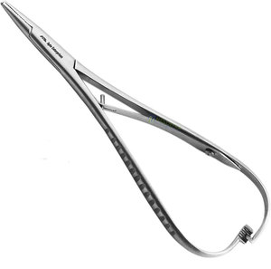 Professional Ainsworth Rubber Dam Punch <b>Pliers</b> German Grade Stainless Steel Dental Endodontic Instrument with 5 Multi-Size Hole - Product Image 4