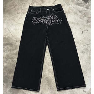 Pantalones Vaqueros Casuales Personalizados de Estilo Urbano con Tela de Poliéster/Algodón Ecológica, Diseño Ligero para Hombre - Product Image 1