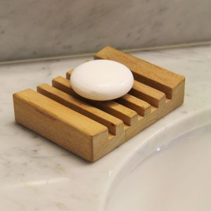 Wooden Soap Dish Holder Home Bathroom Hand Craft Wood Case Holder Draining Keep Your Soap Dry Mess - Product Image 6