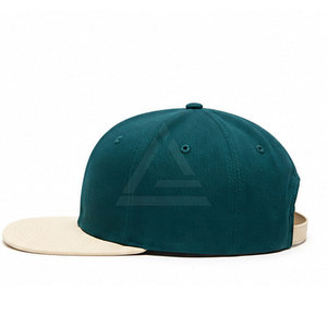 Fashion <b>Flat</b> Brim <b>Hat</b> With Custom Pattern Design Breathable Fabric Adjustable Fit Modern Headwear For Outdoor Activities - Product Image 5