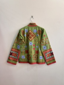 Chaqueta Boho de Algodón Bordado, Transpirable, Estilo Vintage, Chaqueta de Estilo Bohemio para Usar en la Calle - Product Image 6