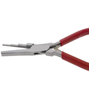 Pince à boucler concave à 3 étapes, 6 pouces, pour bijoux, outil de pliage de fil, en acier inoxydable, multi-tailles - Product Image 4