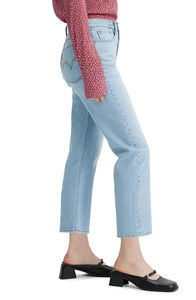 กางเกงยีนส์เอวสูงเอวต่ำสไตล์สตรีทแฟชั่นสำหรับผู้หญิง ดีไซน์ทันสมัยและล่าสุด ระบายอากาศได้ดี ทรงเข้ารูป - Product Image 4