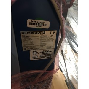 Ebara ปั๊มสูญญากาศแห้ง ESR100WN 7313-T1T111อุปกรณ์เซมิคอนดักเตอร์และชิ้นส่วนที่เป็นมรดกระดับโลกที่148028เชื่อถือ - Product Image 6