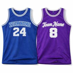 เสื้อบาสเก็ตบอล OEM |   ตำแหน่งโลโก้แบบกำหนดเอง ผ้าทวิลพิมพ์ลายดิจิตอลแบบระเหิด ขาสั้น โพลีเอสเตอร์ 100% ชื่อและหมายเลขผู้เล่น - Product Image 3