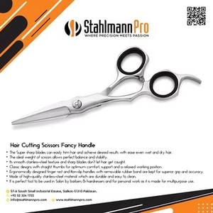 Tijeras de Peluquería Profesionales Premium para Salón de Belleza, con Mango de Punta Recta, para Diestros, Tijeras de Corte de Pelo de Acero Inoxidable - Product Image 4