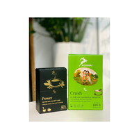 Café instantané de haute qualité, torréfié et vert, en grains d'Arabica, provenant de Konnai Son La, Vietnam, en boîte