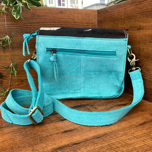 Sac à main de créateur de marque pour femmes nouveau sac à bandoulière en cuir de vachette gravure Laser en cuir suédé pour sac à bandoulière tendance occidentale pour femmes - Product Image 5