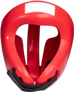 Advanced Shock Taekwondo Head Guard Padded Head Guard Featuring Adjustable Chin Strap For Karate Taekwondo <b>Boxing</b> Head Guard - Product Image 6