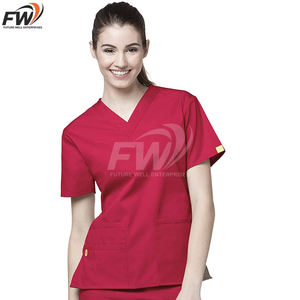 Conjuntos de Uniformes Médicos Más Vendidos con Bolsillos, Uniformes de Enfermería con Logotipo Personalizado al por Mayor - Product Image 5