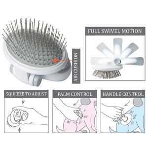 Spazzola Girevole Gyrater per Toelettatura Animali Domestici, Ideale per Viaggi - Product Image 6