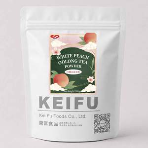KEI FU White <b>Peach</b> Oolong Tea Powder 500g for bubble tea or baking - Product Image 1