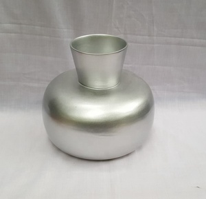 Vase en bambou filé poli écologique à la feuille d'argent de la meilleure qualité pour la décoration de la maison et de la cuisine fabriqué au Vietnam - Product Image 3