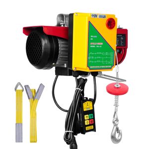 Paranco Elettrico da 400 kg con Telecomando Wireless da 850W e Altezza di Sollevamento di 6m per Uso Agricolo - Product Image 4
