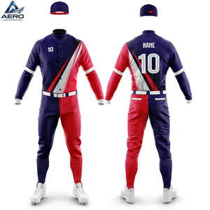 Uniformes de Béisbol Modernos Sublimados de Alta Calidad, Duraderos, Ligeros, Transpirables, Totalmente Personalizables, con Bloques de Color - Product Image 5