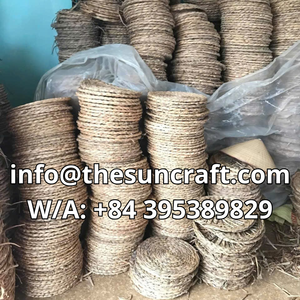 Authentic Seagrass <b>Table</b> <b>Mats</b> <b>Round</b> Hand-Woven Straw Placemats Natural Fiber Chargers for Old World Charm Decor - Product Image 6