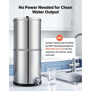 Dispensador de Agua de Sobremesa 3G, Sistema de Filtrado de Agua por Gravedad de Acero Inoxidable 304, Reduce el Plomo hasta en un 99% y el Cloro - Product Image 2