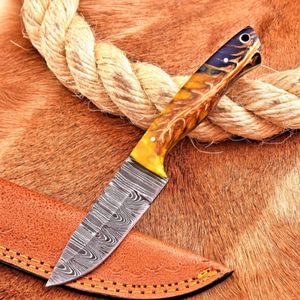 Cuchillos de Caza Multiusos para Exteriores con Hoja de Acero Resistente y Mango Ergonómico para Campismo, Senderismo y Bushcraft - Product Image 5