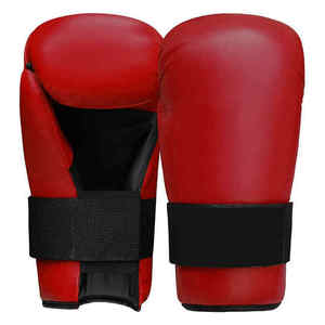 Gants de boxe en cuir de qualité professionnelle pour le karaté, le taekwondo et les arts martiaux, vente en gros - Product Image 4
