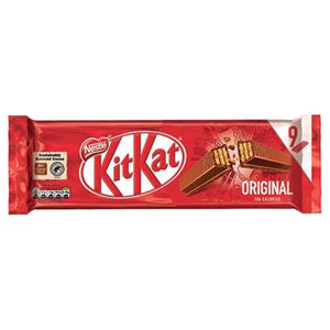 KitKat de Nestlé de primera calidad, barquillo de chocolate con caramelo de 2 dedos, 18 x 19.5g, stock al por mayor a precio económico. - Product Image 6