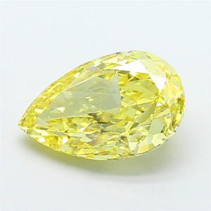 Glorioso Diamante Amarillo Intenso Cultivado en Laboratorio, Piedra Suelta Brillante Tipo 2A, Certificado de Alta Calidad para Joyería - Product Image 6