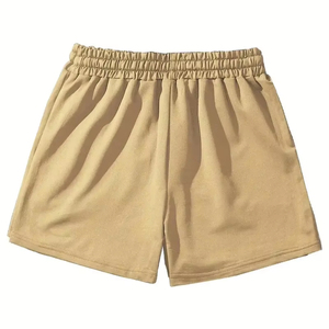 Pantalones Cortos de Moda para Hombre, Color Sólido, 100% Poliéster, Cintura Baja, Elásticos, Casuales, Transpirables, de Secado Rápido, Ecológicos - Product Image 2