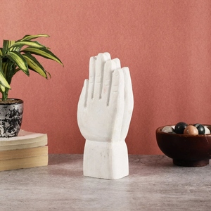 Escultura Figurativa de Piedra Tallada a Mano, Decoración Contemporánea para Mesa, Diseño Artístico de una Sola Pieza, Adorno para Sala de Estar - Product Image 3