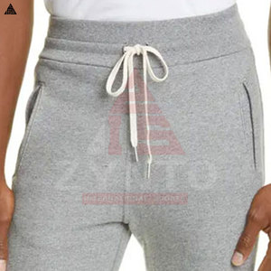 Pantalones de hombre de alta calidad al por mayor, personalizados, de algodón, con cordón, de gran tamaño, con el logo de tu marca, lisos y teñidos. - Product Image 6