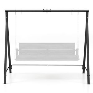 A forma di struttura in metallo Patio Swing Stand mobili da esterno durevoli - Product Image 1