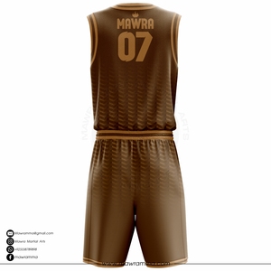 ชุดบาสเก็ตบอลแบบซับลิเมชั่นสั่งทำพิเศษ แห้งเร็ว เสื้อทีม ไซส์ใหญ่ ระบายอากาศได้ดี ผลิตจากโพลีเอสเตอร์ 100% สำหรับทุกเพศ - Product Image 6