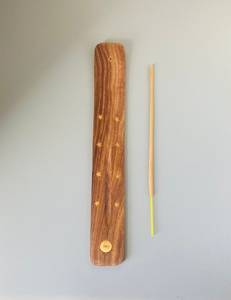 Porte-encens céleste en bois artisanal, tendance du moment - Product Image 2