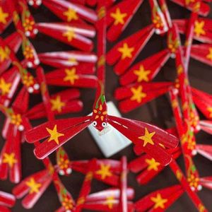 TOP SELLING Bamboo Dragonfly For Outdoor Fun And Coordination Practice Premium Bamboo <b>Craft</b> Toy - Product Image 3