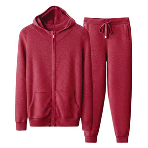 Custom Men's Casual Regular Fit Acid Wash Embroidery Sport Streetwear Tracksuit <b>Polyester</b>/Cotton Two Piece <b>Jogger</b> Quick Dry - Product Image 5